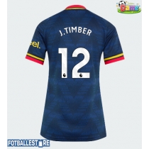 Arsenal Jurrien Timber #12 Bortedrakt Dame 2026-27 Kortermet